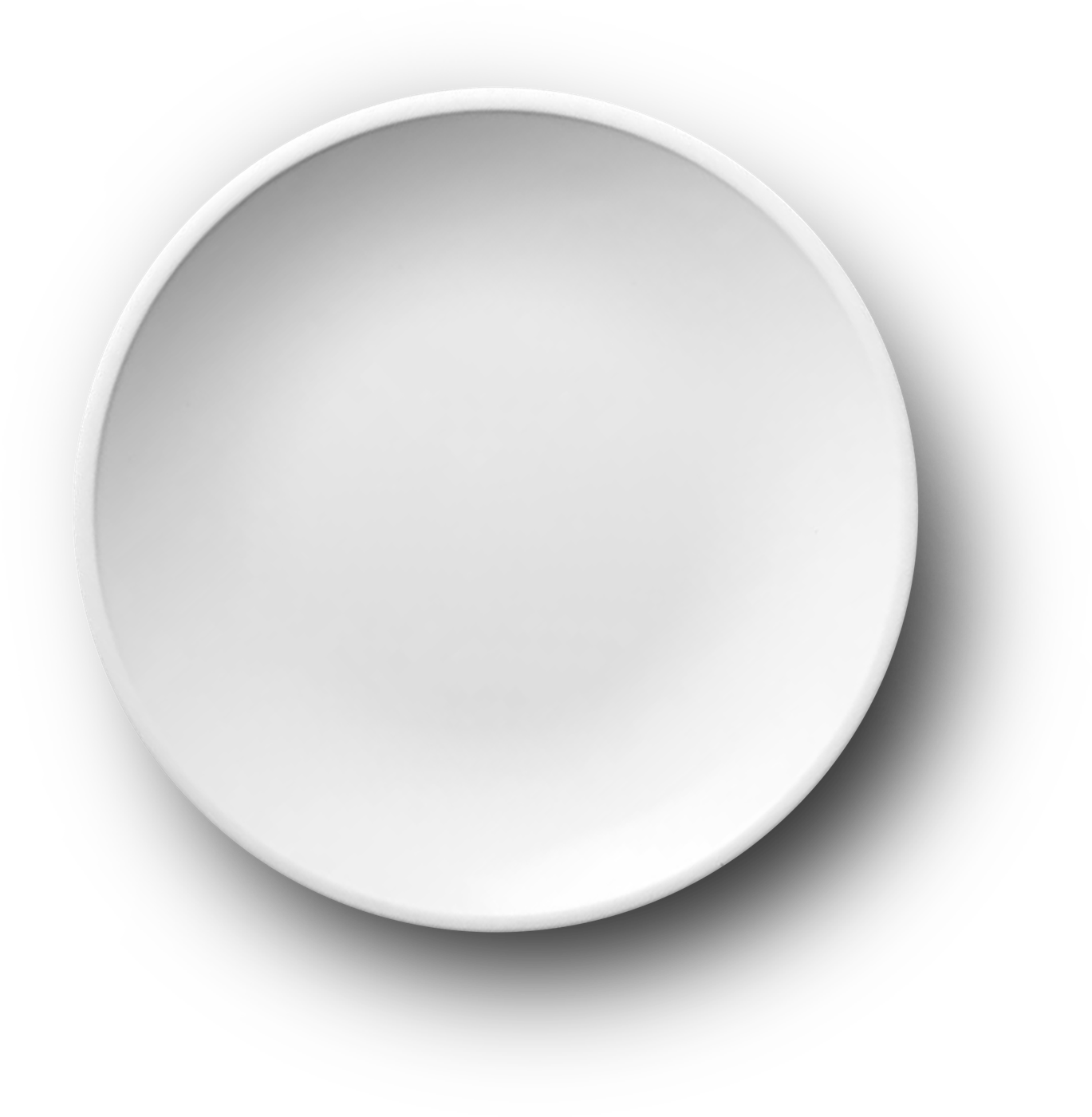 Plated dish cut-out