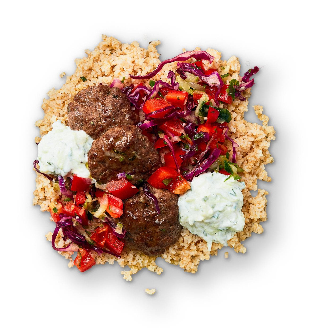 Plated dish cut-out